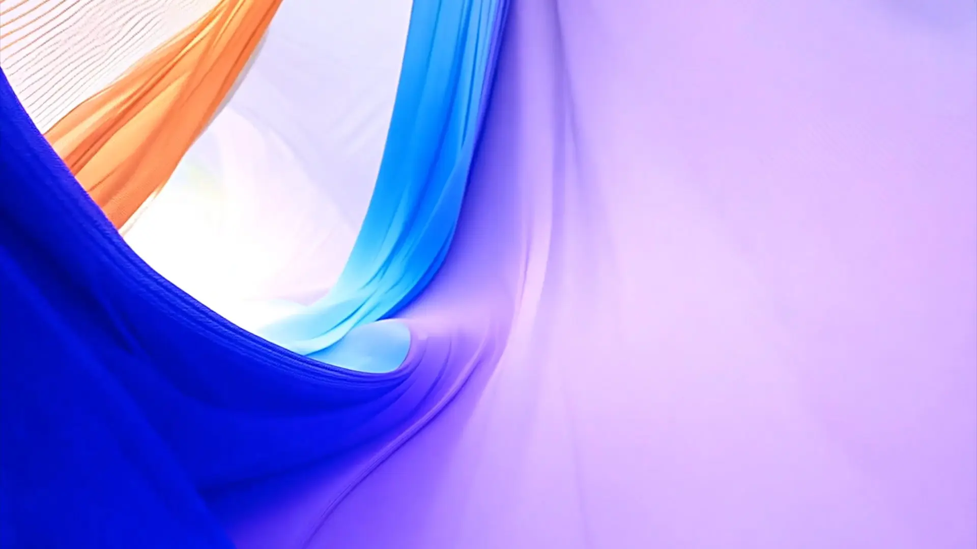 Dynamic Fabric Waves Colorful Background Video for Title Animation